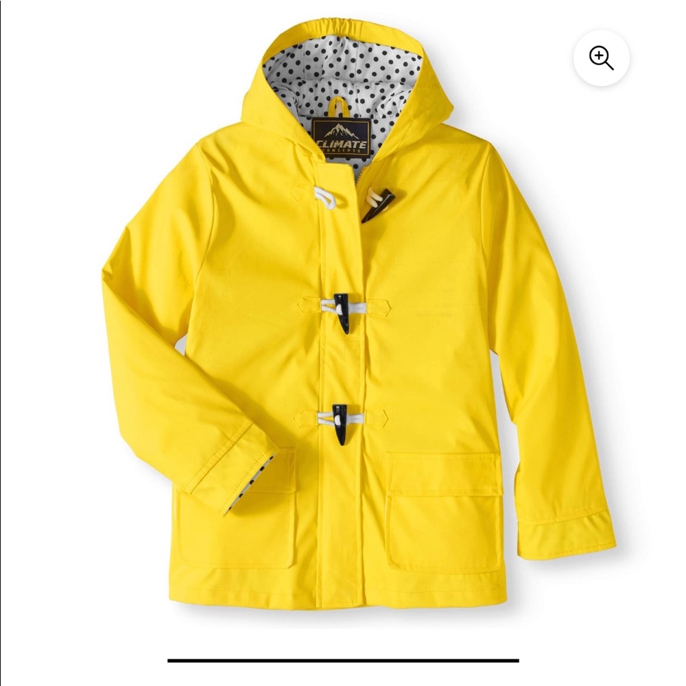 Youth Toggle Rain Slicker - Size Girl’s Large 12/14. New with tags.